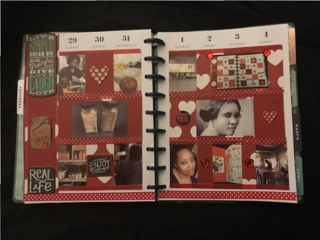 FEBRUARY HAPPY PLANNER LAYOUTS