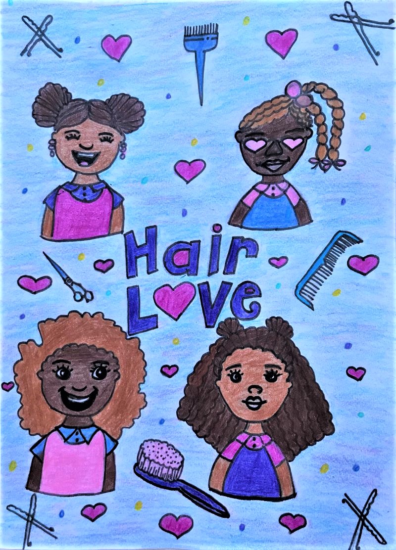 Hair Love Drawing