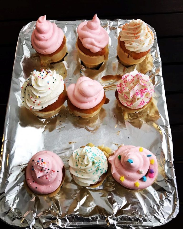 Baking Ice Cream Cone Cupcakes With My Nieces